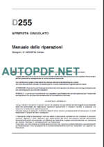 D255 REPAIR MANUAL