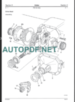 PD 40 AXLES SERVICE MANUAL