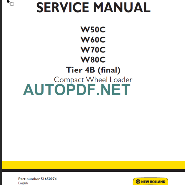 W50C-W60C-W70C-W80C TIER4B SERVICE MANUAL