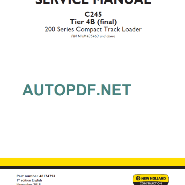 C245 SERVICE MANUAL