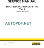 B95C-B95CTC-B95 CLR-B110C TIER4 SERVICE MANUAL