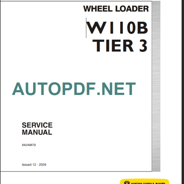 W110B TIER3 SERVICE MANUAL