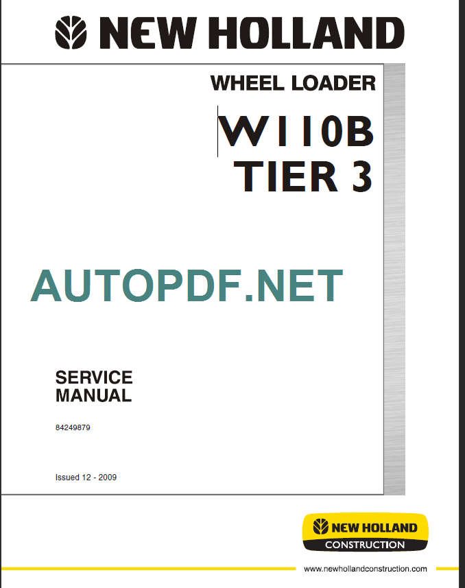 W110B TIER3 SERVICE MANUAL