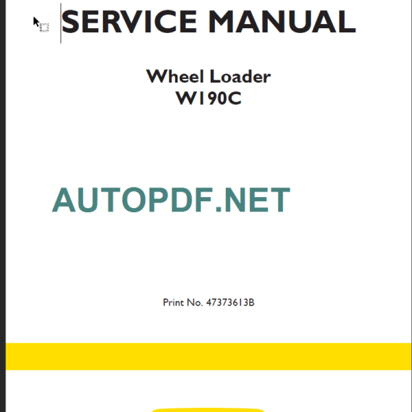 W190C SERVICE MANUAL