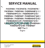 F4CE94 84-87A-87N-F4CE9484 NEF SERVICE MANUAL