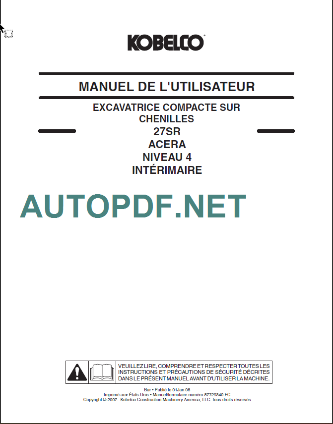 27SR ACERA NIVEAU 4 INTÉRIMAIRE MANUEL