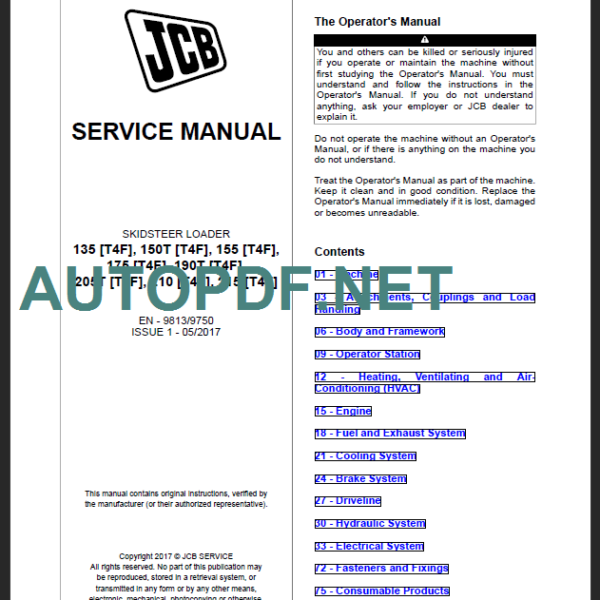 135 T4F-150T T4F SERVICE MANUAL