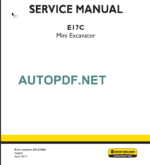 E17C SERVICE MANUAL 2017