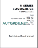 N SERIES N45-N67 REPAIR MANUAL