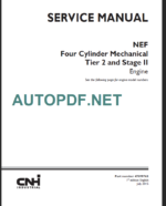 CNH NEF TIER2 SERVICE MANUAL