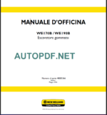 WE170B-WE190B MANUALE D’OFFICINA