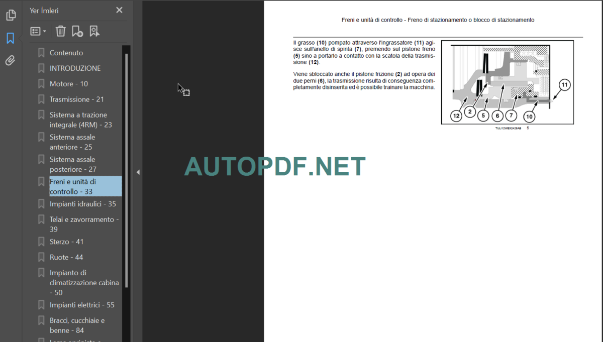 WE170B-WE190B MANUALE D’OFFICINA