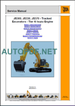 JS300-JS330-JS370 SERVICE MANUAL