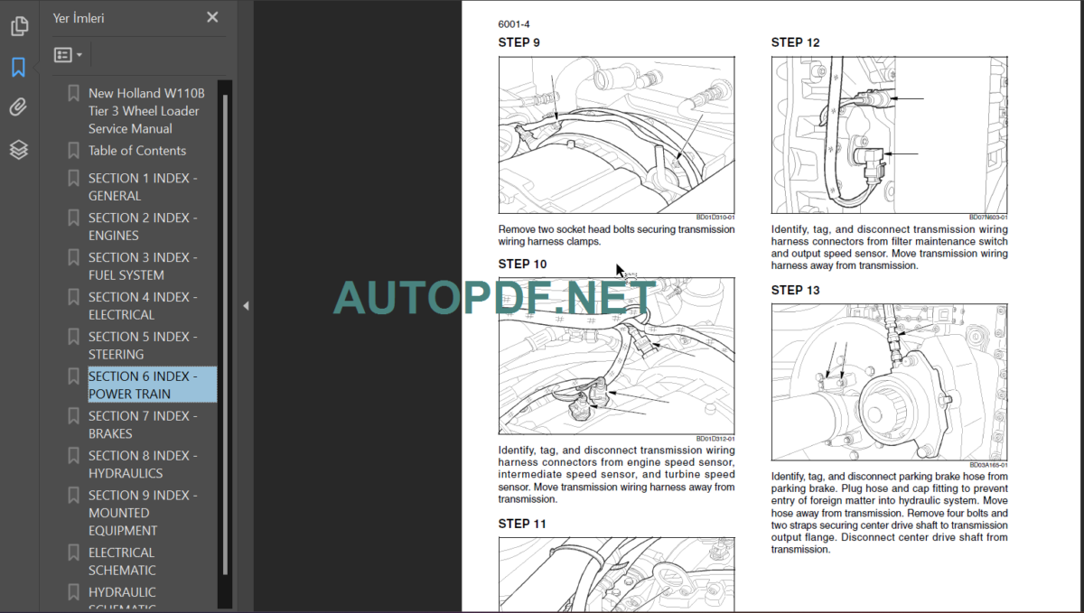 W110B TIER3 SERVICE MANUAL