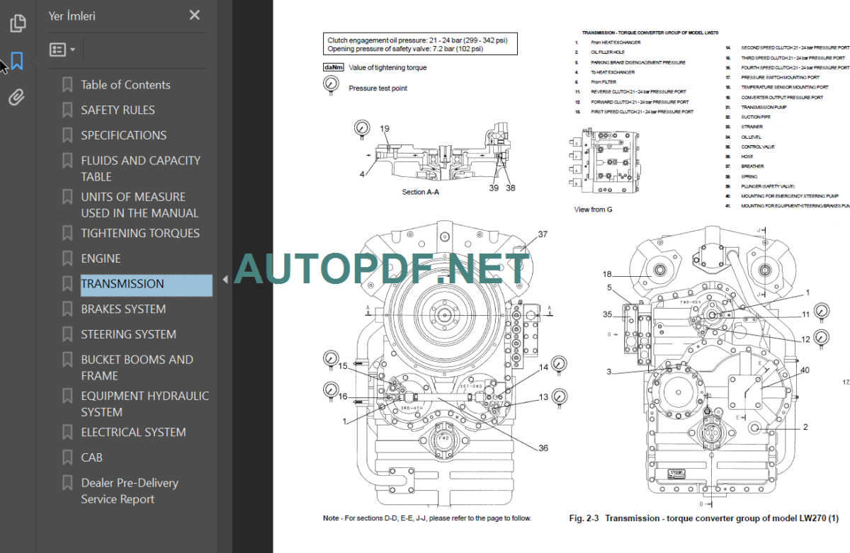 LW270 SERVICE MANUAL