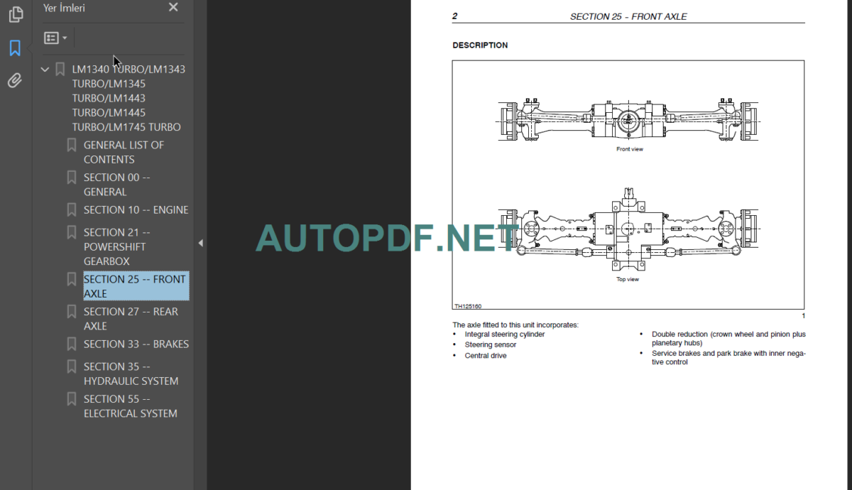 LM1340-LM343-LM1443-LM1445-LM1745 WORKSHOP MANUAL