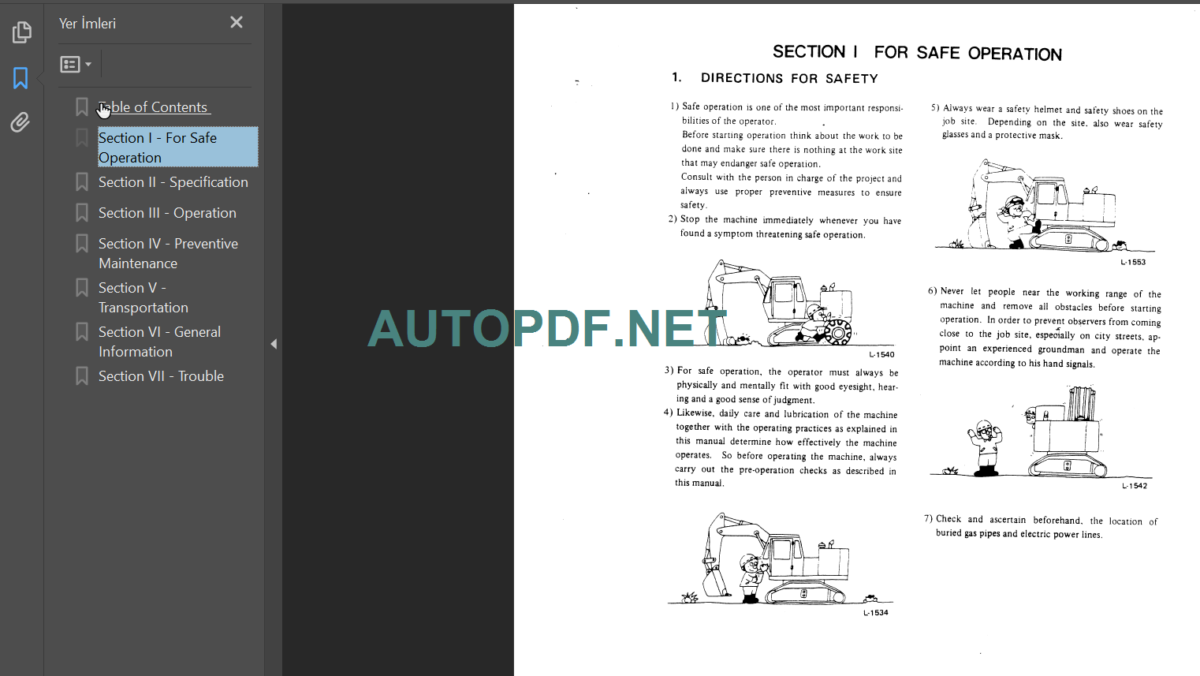 MD240BLC OPERATORS MANUAL