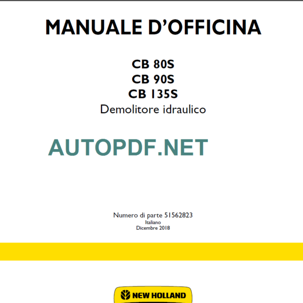 CB 80S-90S-135S MANUALE D’OFFICINA