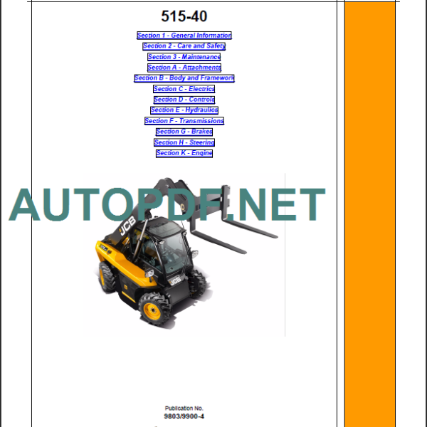 515-40 SERVICE MANUAL