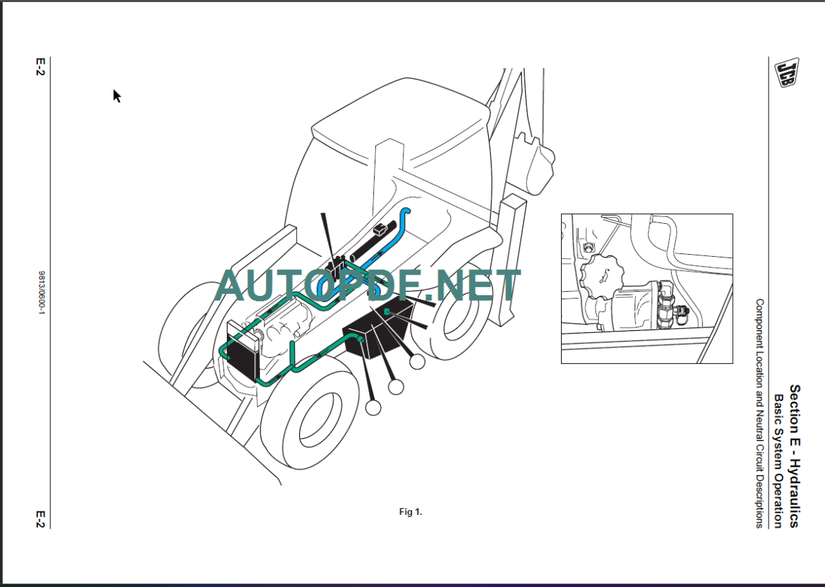 2DX BACKHOE LOADER SERVICE MANUAL