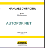 E33C MANUALE D’OFFICINA