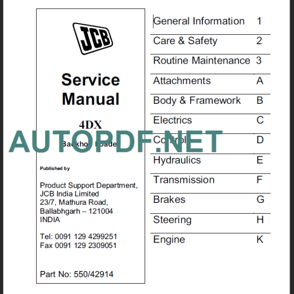 4DX SERVICE MANUAL