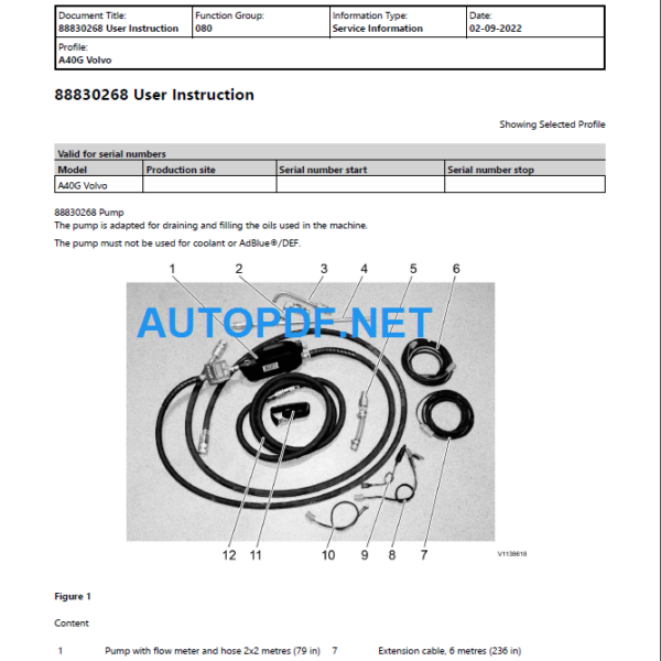 A40G Service Repair Manual