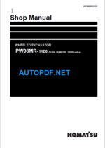 PW98MR-11E0 Shop Manual