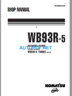 WB93R-5 Shop Manual