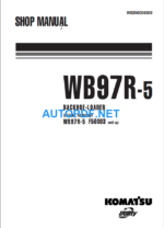 WB97R-5 Shop Manual