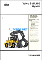 BM L180 HL Service Repair Manual