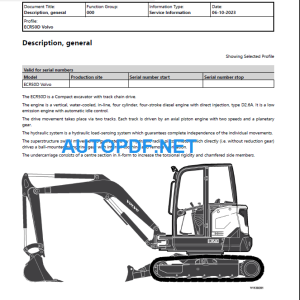 ECR50D Service Repair Manual