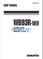 WB93R-5E0 Shop Manual