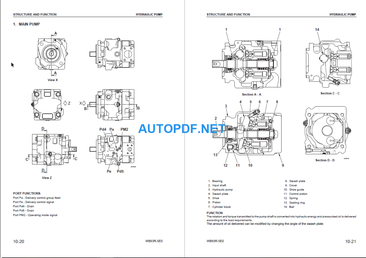 WB93R-5E0 Shop Manual