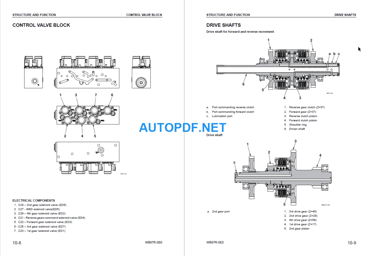 WB97R-5E0 Shop Manual