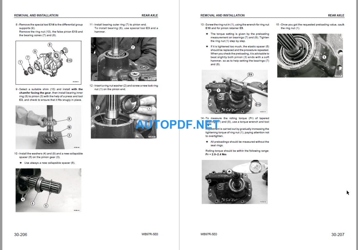 WB97R-5E0 Shop Manual