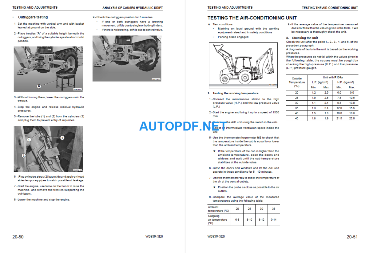 WB93R-5E0 Shop Manual (F70001 and UP)