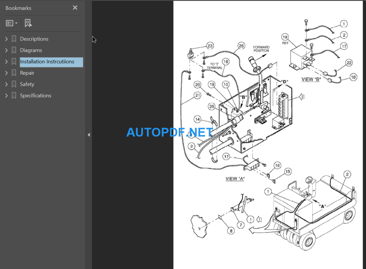 PT-125 Service Repair Manual