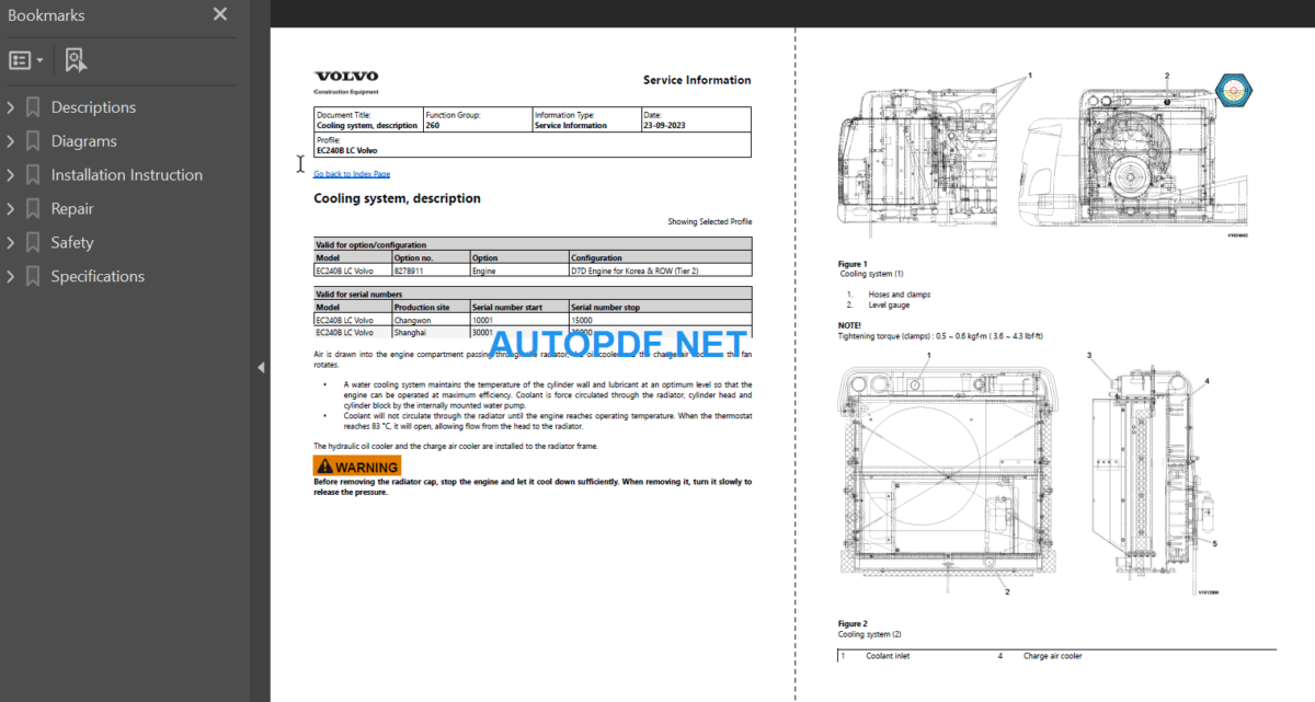 EC240B LC Service Manual