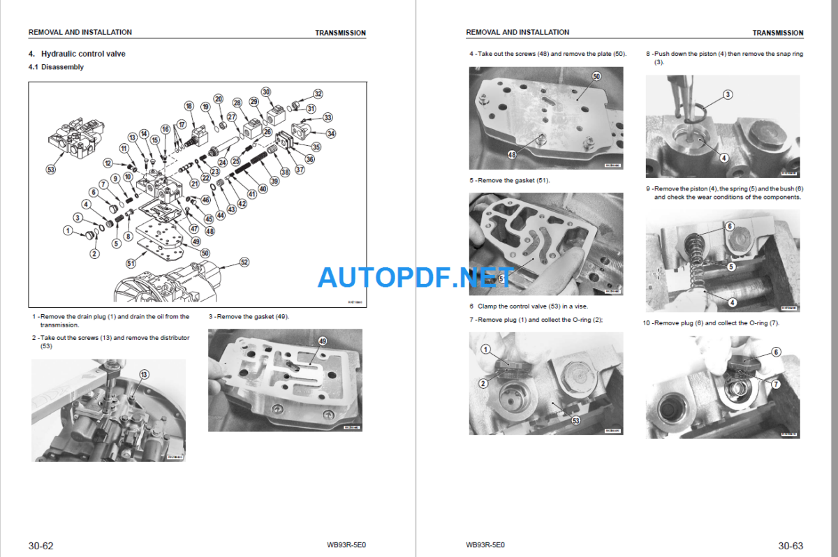 WB93R-5E0 Shop Manual (F70001 and UP)