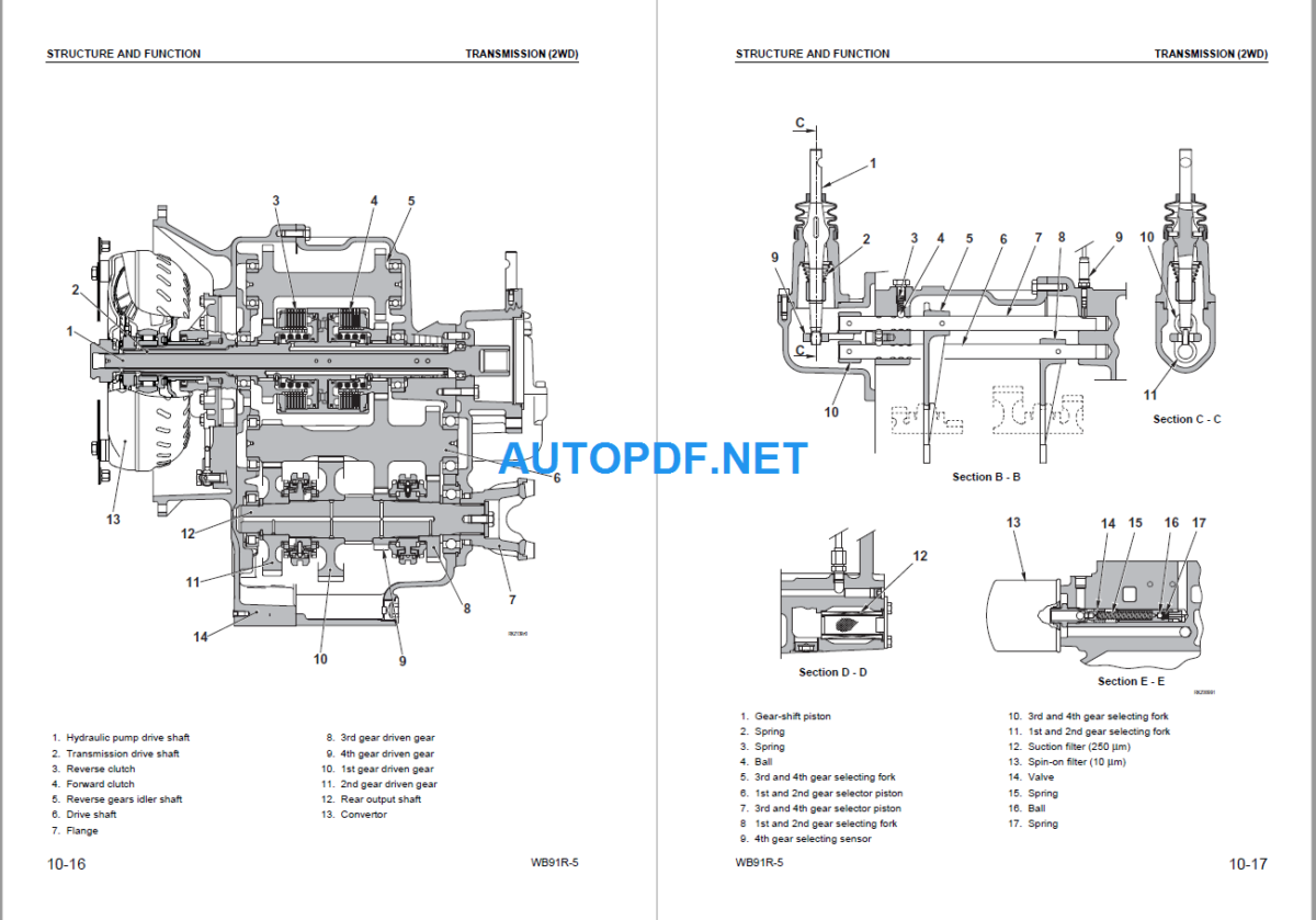 WB91R-5 Shop Manual