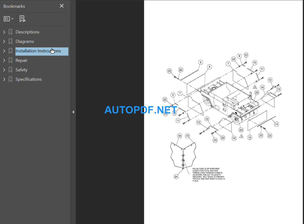 PT-125 Service Repair Manual