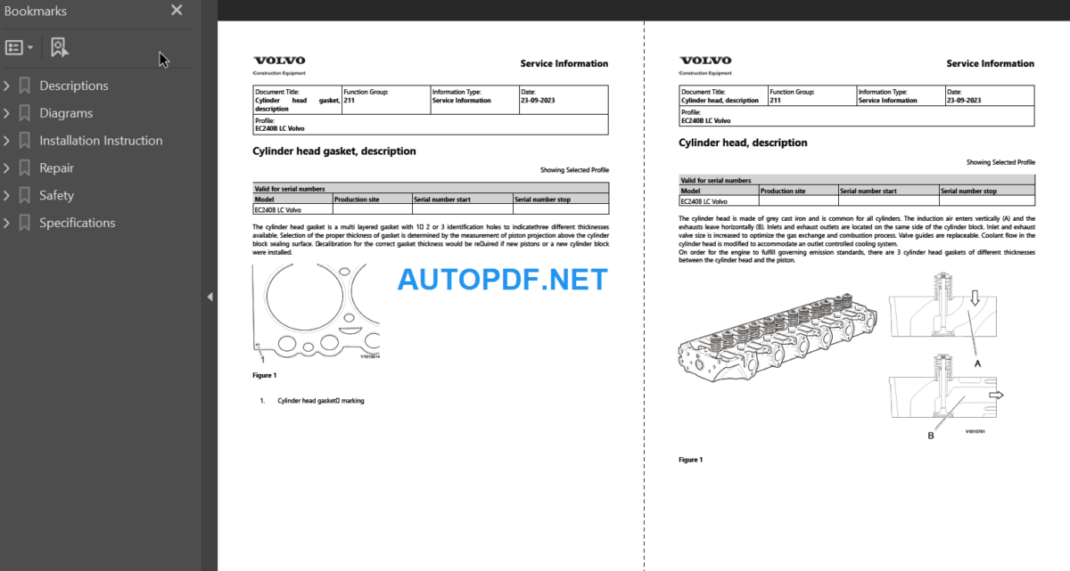 EC240B LC Service Manual