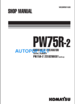 PW75R-2 (22E0200001 and up) Shop Manual