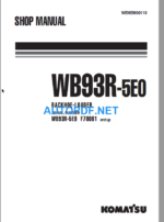 WB93R-5EO (F700001 and UP) Shop Manual