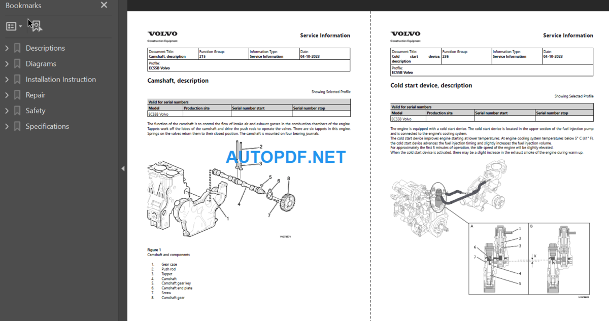 EC55B Service Repair Manual