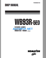 WB93R-5EO (F60003 and up) Shop Manual