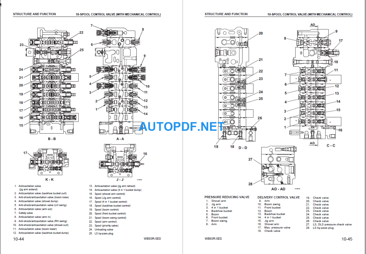 WB93R-5EO (F60003 and up) Shop Manual