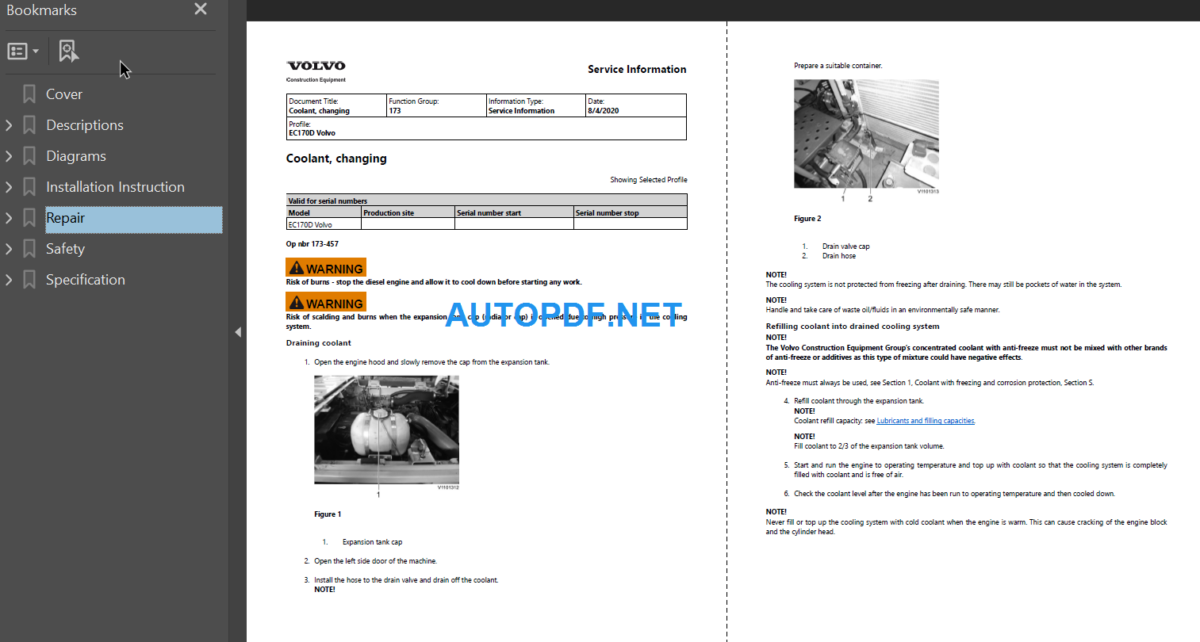 EC170D Service Repair Manual