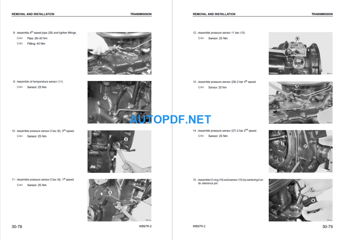 WB97R-2 (97F20743 and UP) Shop Manual